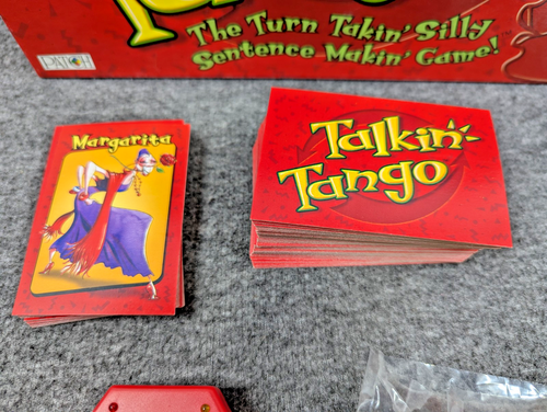 VTG Talkin' Tango by Patch - Silly Sentence Making - Party Game - Open Box - EUC - Picture 12 of 15