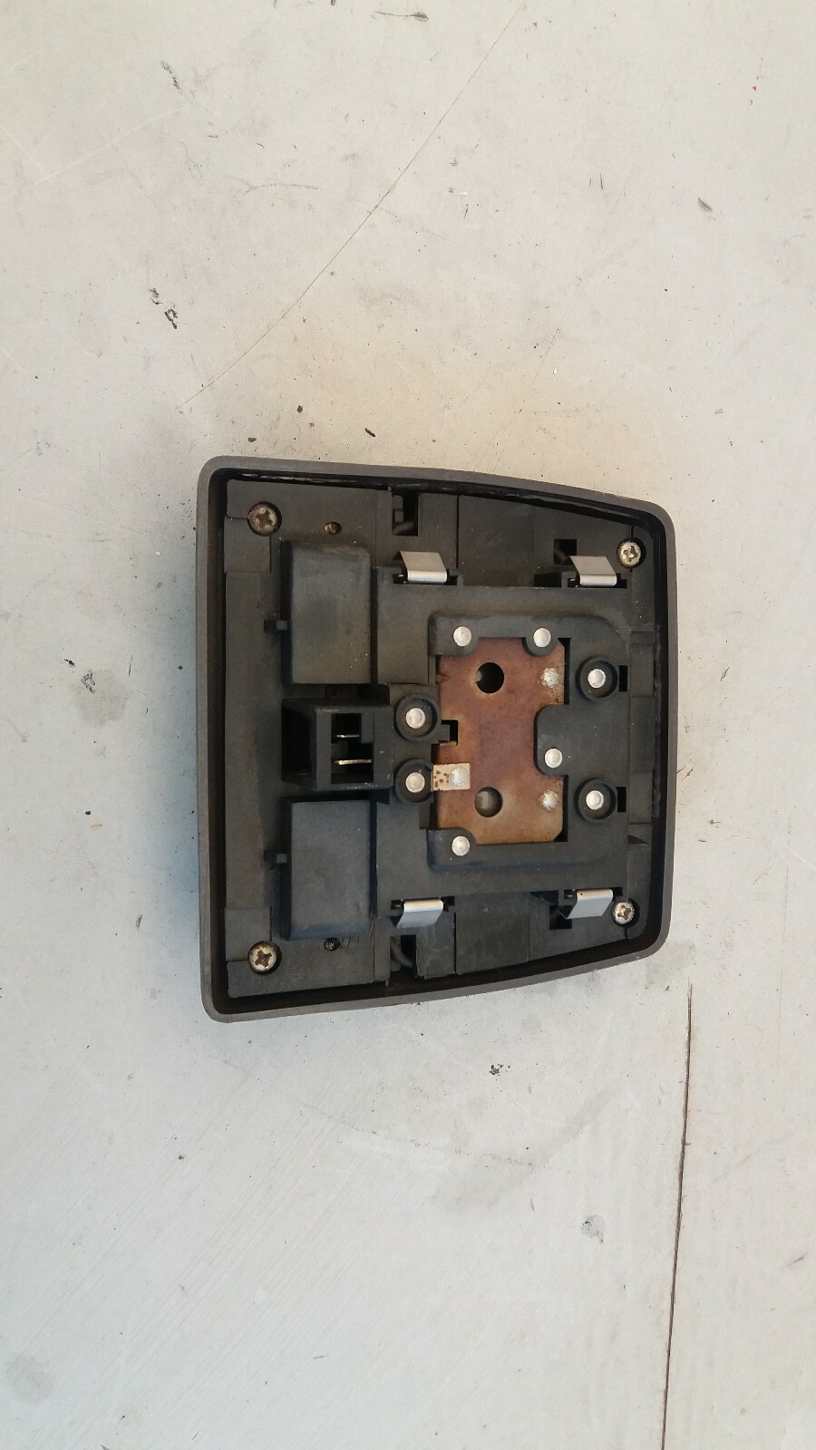 8489 NISSAN Z31 300ZX FRONT OVERHEAD INTERIOR MAP DOME LIGHT LAMP gray