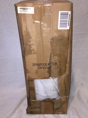 Cryspool Filter CH-08055 125 Sq Ft Spa & Pool Filter New Damaged Box