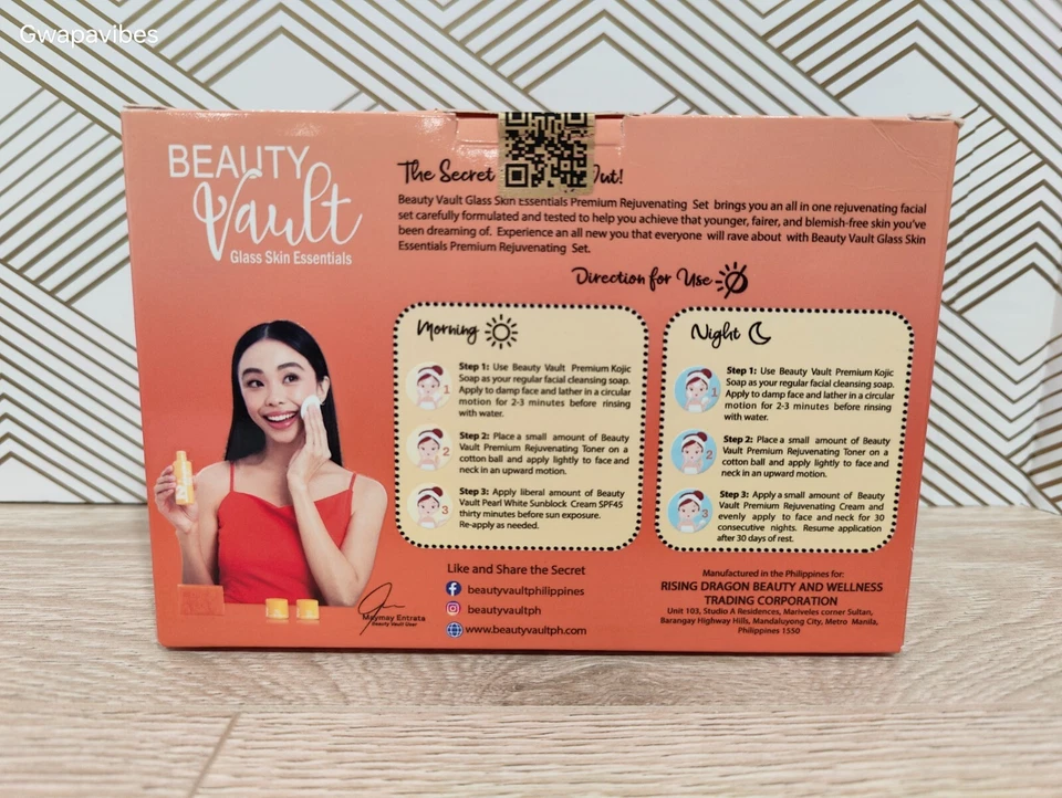Beauty Vault Set Premium Rejuvenating Set (4-Piece Set) Authorized US Seller - Image 2 of 2