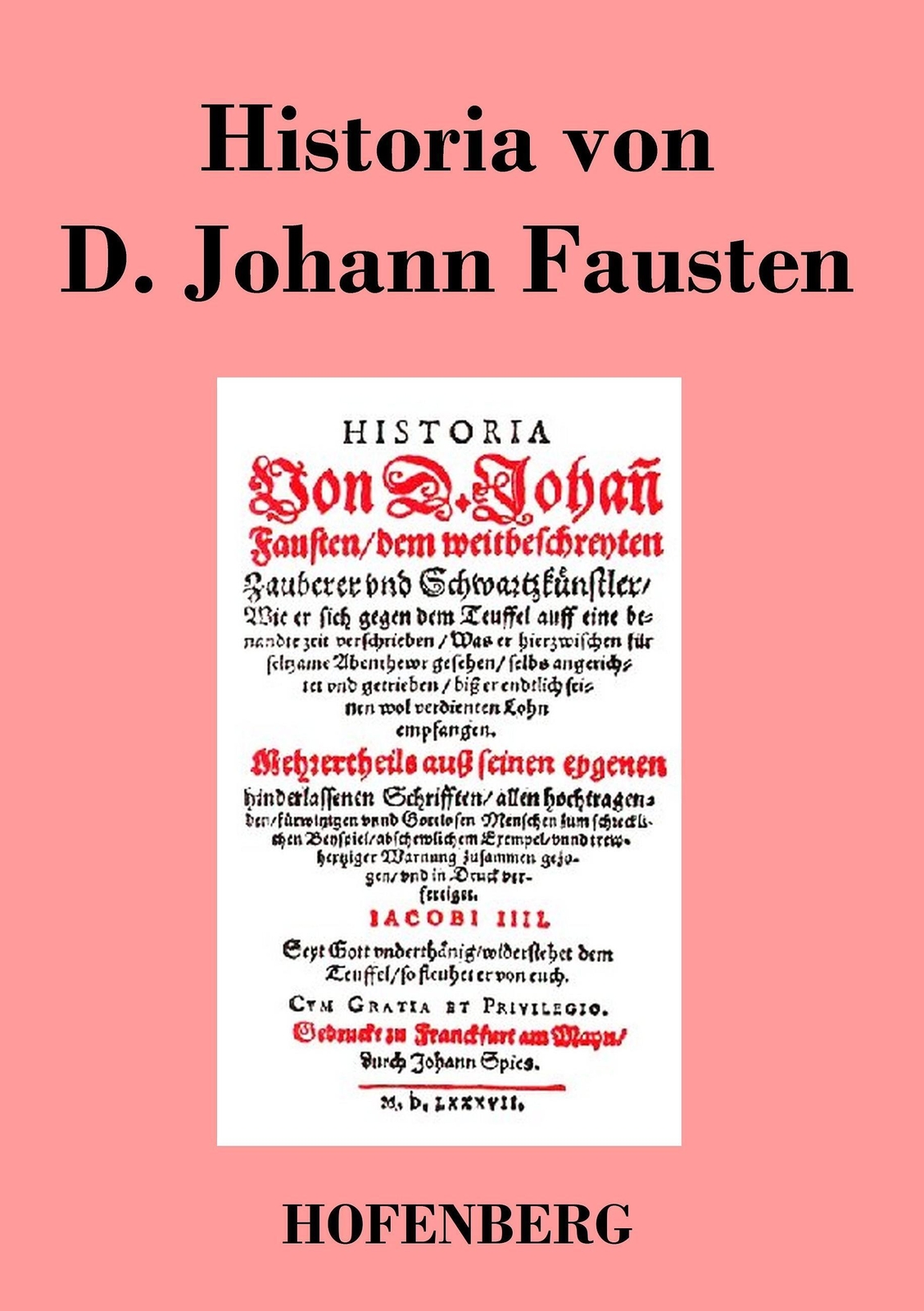 Thumbnail - Historia Von D. Johann Fausten | Anonym | Taschenbuch | Paperback | 96