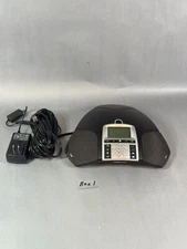 Avaya B149 Omni Sound Analog Conference Phone Black Corded Digital Display