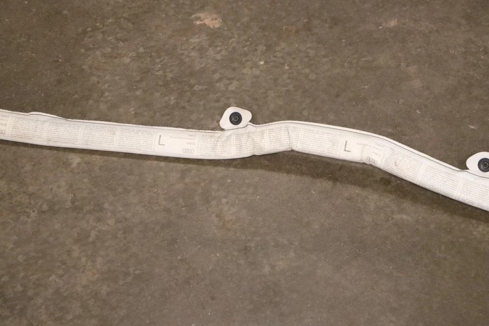 AUDI A8 QUATTRO S8 SWB 2005-2010 LADO DEL CONDUCTOR IZQUIERDO TECHO CORTINA AIRBAG SRS OEM Foto 3 de 4