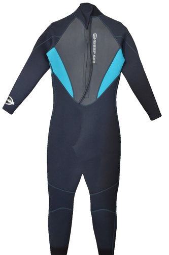 Womens Deep See Size 9/10 WetSuit Surf Scuba Diving Snorkel Kayak Canoe Neoprene - Picture 2 of 14