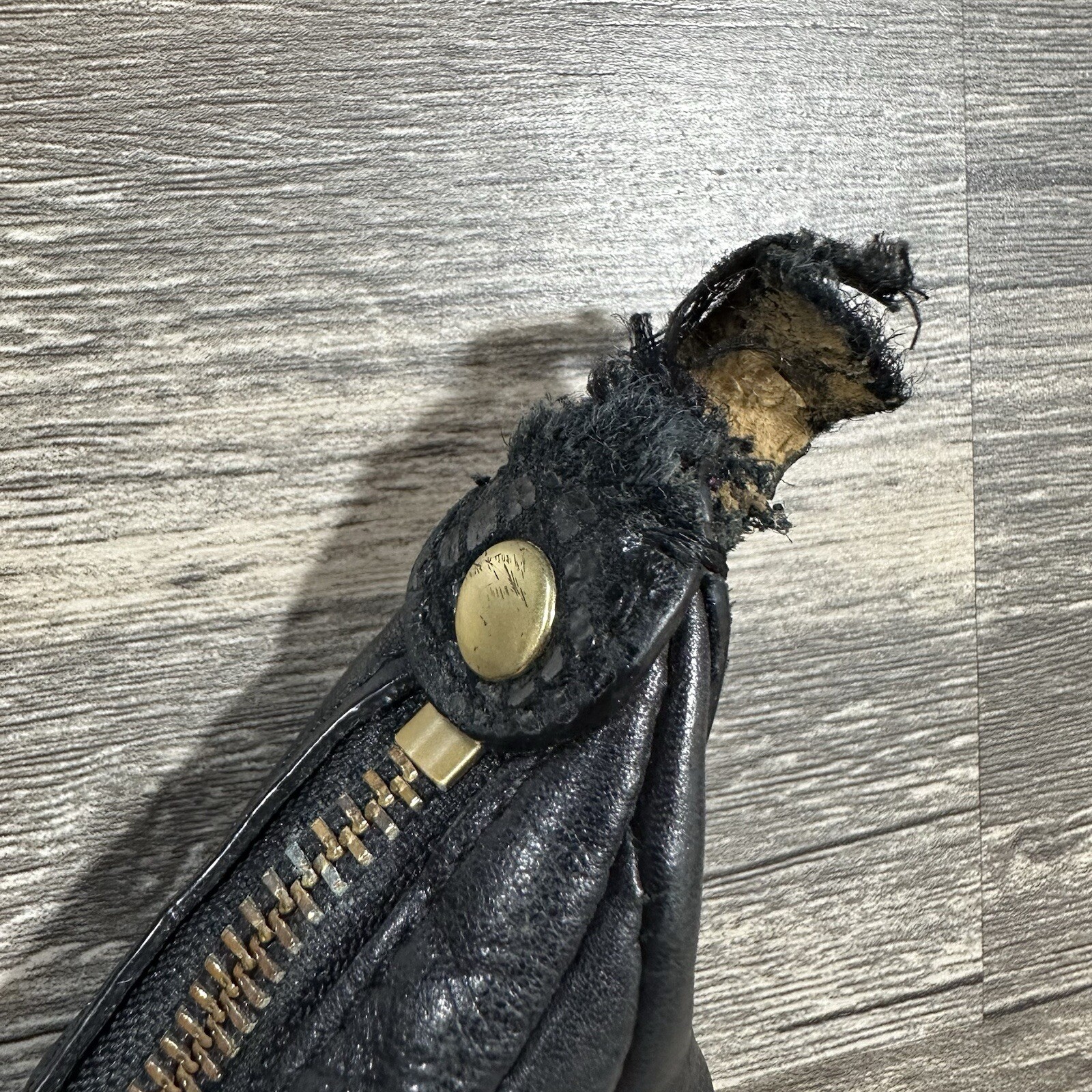 Coach Ashley Black Leather Python Trim Purse Shou… - image 19