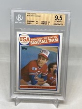 1985 Topps Mike Dunne RC ROOKIE U.S.A.   #395 BGS 9.5 POP 1 EXTREMELY SCARCE