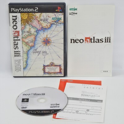 PlayStation2 - 新品未開封 PS2 ネオアトラス3 NEO ATLAS III 3 PS2 Playstation 2 For JP System 2285 p2 | eBay