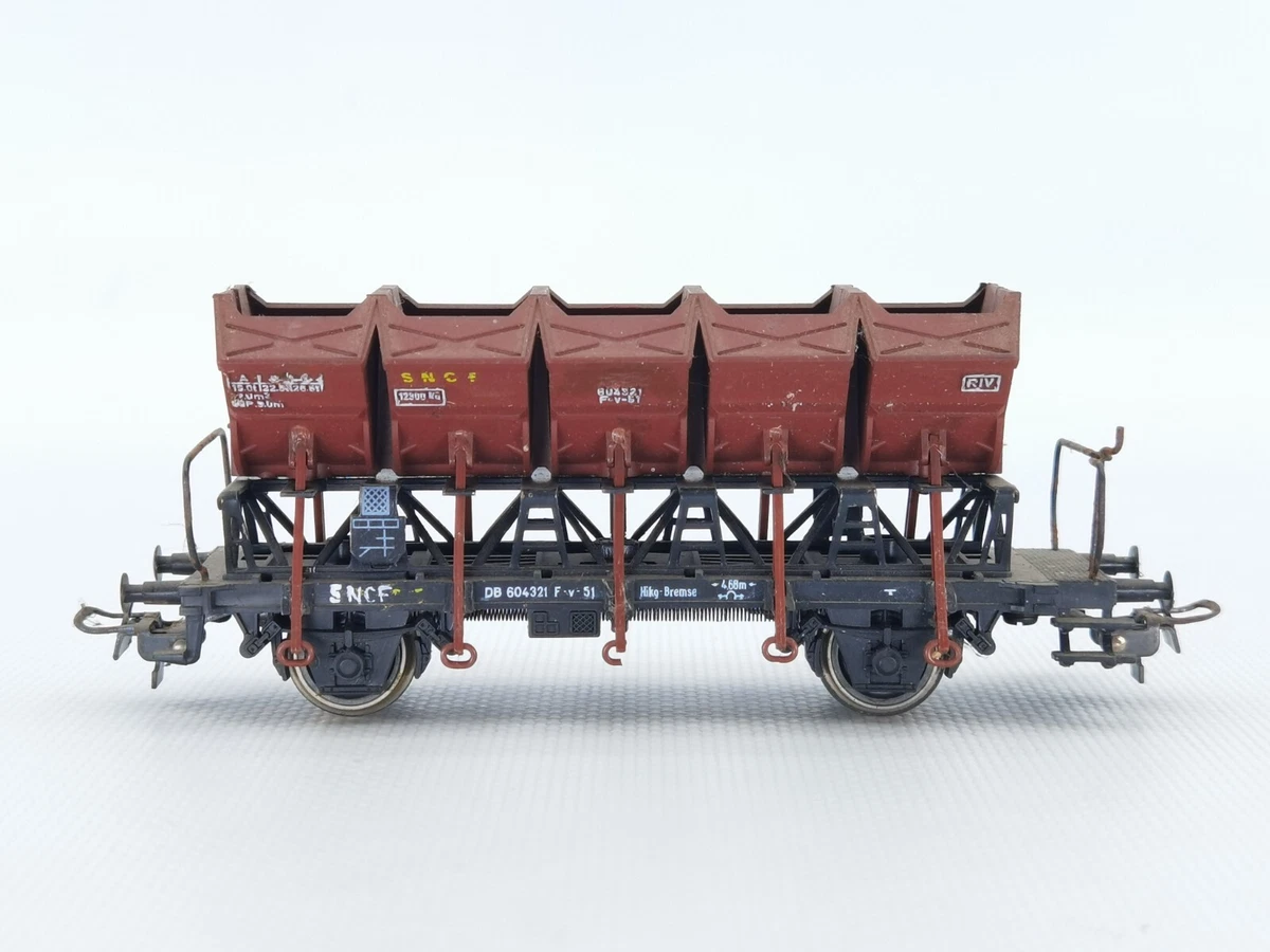 Wagon de marchandises couvert H0 GS, MAK de la DB - RIVAROSSI