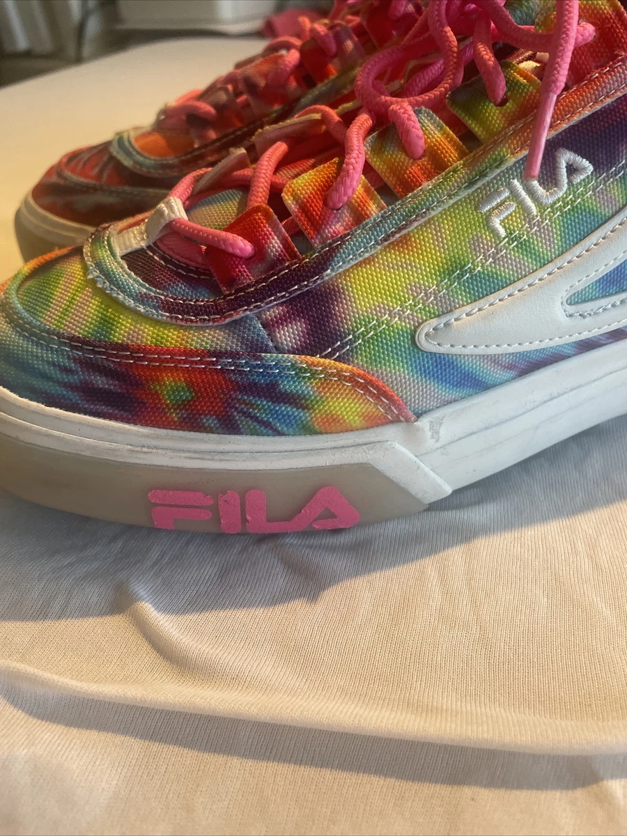 Baskets vulcanis es femme FILA Disruptor II 10 m lange arc en ciel r tro