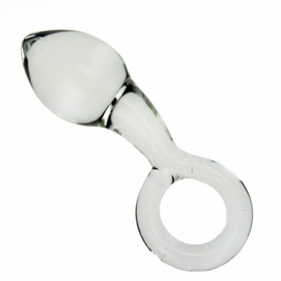 Candiway Anal Plug Prostate Massage G-spot 5cm Big Crystal Glass Dildo Sex  Toys | eBay