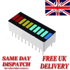 10 Segment LED Bargraph Display Red / Blue / Multicolor