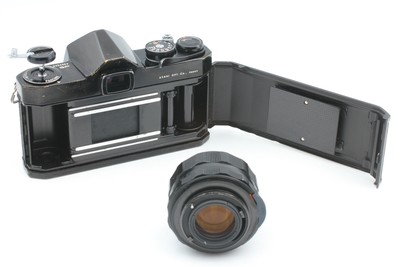 Exc+5] PENTAX Spotmatic SP Black Film Camera SMC Takumar 55mm f1.8