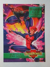 1995 MARVEL OVERPOWER - OP INAUG - AGE OF APOCALYPSE - MISSION CARD - ( 2 OF 7 )