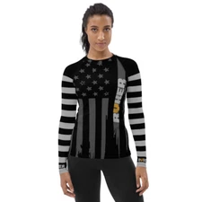 Can-Am Ryker Black Women's Rash Guard