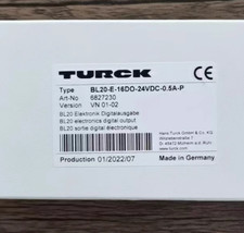 1pcs new TURCK BL20-E-16DO-24VDC-0.5A-P bus module