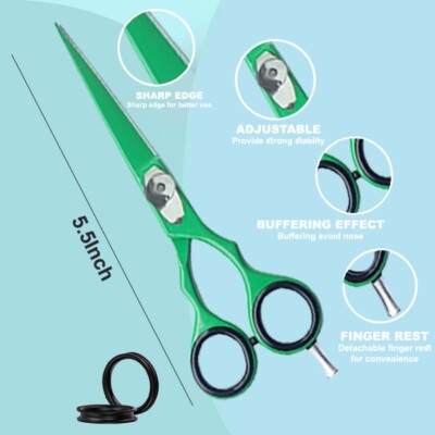 Profi 5,5'' Friseurschere - Friseursalon rasiermesserscharfes Haarschneiden