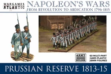 Wargames Atlantic 60 Plastic 28mm Napolean's Wars Prussian Reserve