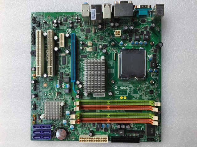 Intel Core 2 D Sub 6x Sata Ide Raid Pcie X16 Q965 Lga775 Micro Atx Motherboard Ebay