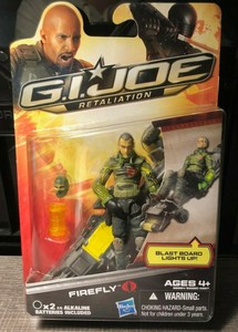 G.I Retaliation FIREFLY 3.75/" Action Figure NEW JOE