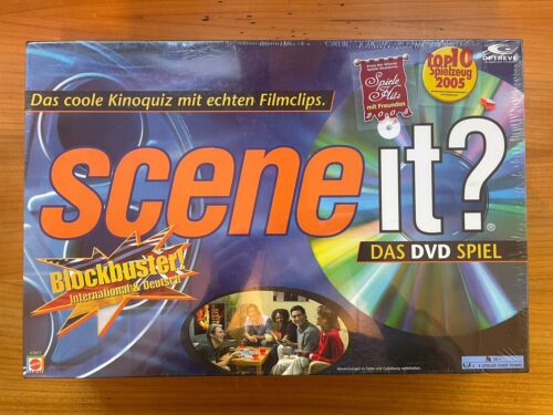 Scene It Kinoquiz Neu in Folie OVP sealed Partyspiel TV DVD Quiz Mattel - Bild 1 von 5