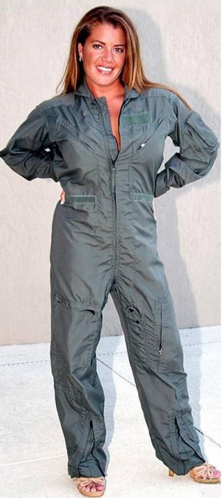 NEW NWOT CWU 27/P Sage Green Flight Suit Size 42L 42 Long USN/USAF