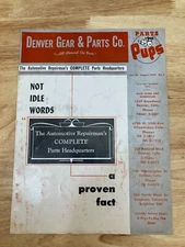 Vintage Original 1959 Parts Pup Magazine Denver Gear Mac's Super Gloss
