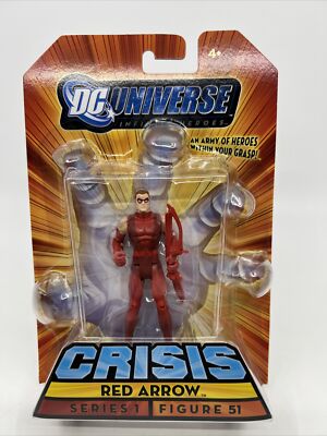 DC Universe Infinite Heroes crisis RED ARROW 4'' 2008 Action Figure New B19