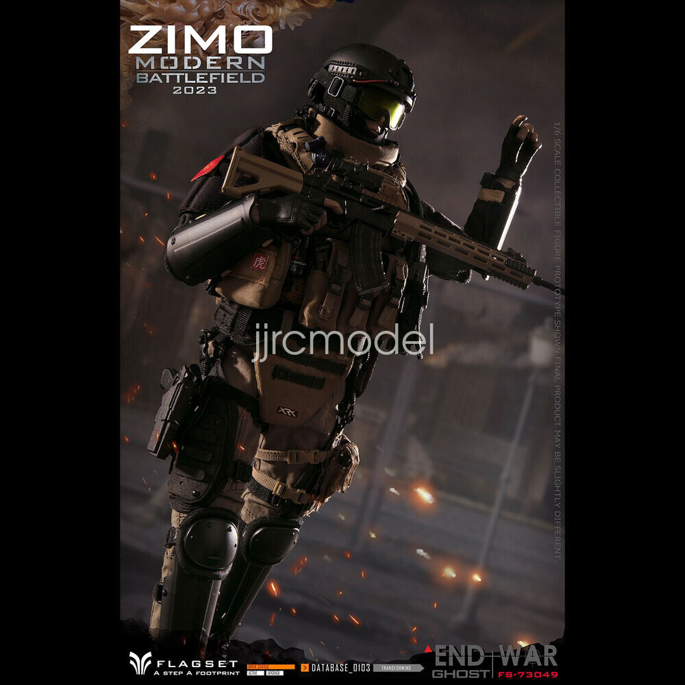 1/6 scale FLAGSET FS-73049 Modern Battlefield End War Ghost Zimo