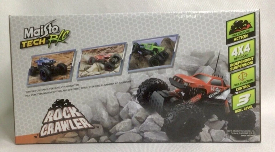 公路车辆 MAISTO Tech R/C 攀岩车越野车 全新 — 第 4/4 张图片