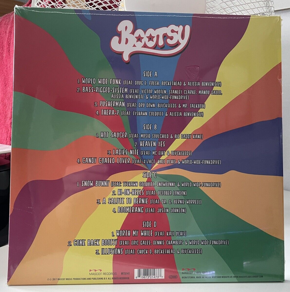 Bootsy Collins World Wide Funk Limited Splatter Vinyl Buckethead eBay