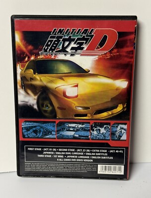 Initial D Anime TV Collection First Second Extra Third Stage