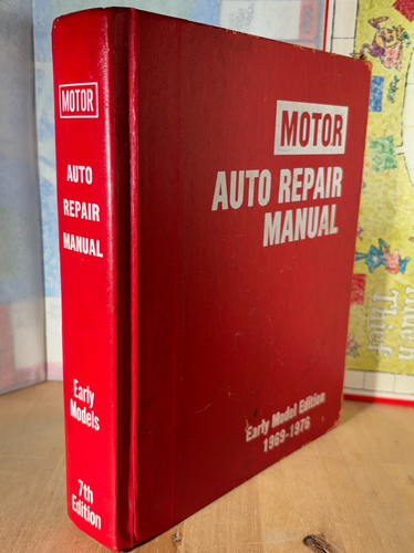 Motor Auto Repair Manual Early Model Edition 1969-1976 7th Edition 1981 - Foto 2 di 13