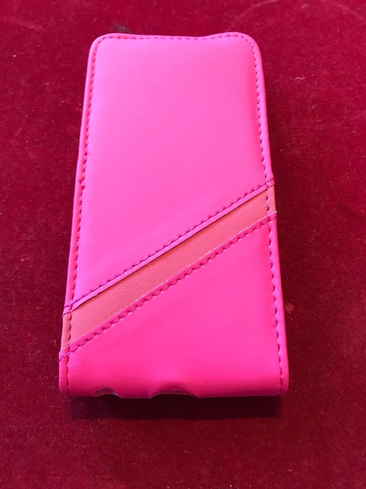 Faux Leather Case for Apple iPod Touch 5Th Gen - Pink *Save £12 - Image 2 of 4