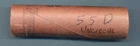 Roll of 1955 D BU Lincoln Cents    FREE SHIP
