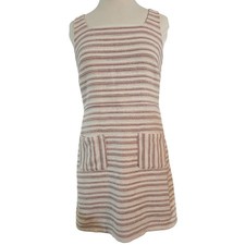Loft Women's Sleeveless Tweed Sheath Mini Dress Size 8