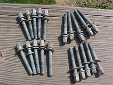 20 ROGERS DRUMS late 1970s tension rods and washers from a Dyna-Sonic snare drum