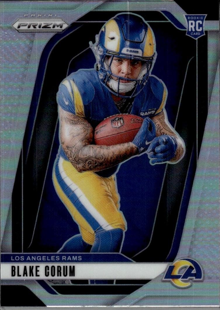 2024 Panini Prizm #4 Blake Corum Rookie Variations Silver Prizm