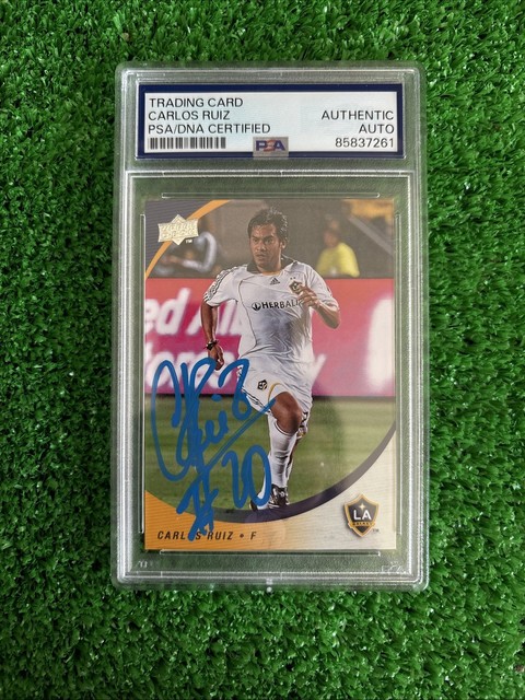 2008 Upper Deck MLS - Carlos Ruiz #59 PSA/DNA Authentic Auto