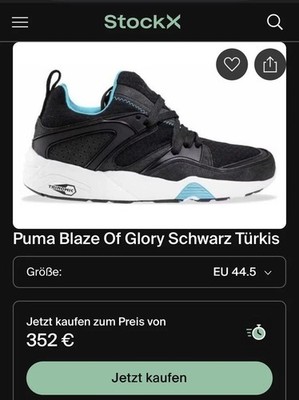 Puma Herren Sneaker Blaze of Glory ( Ausverkauft - Limitierte Edition ) 44.5