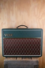 VOX AC10C1 British Racing Green Valve Combo Amp w/ Cover VGC Used