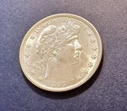Very Choice BU 1897-P Barber Half Dollar