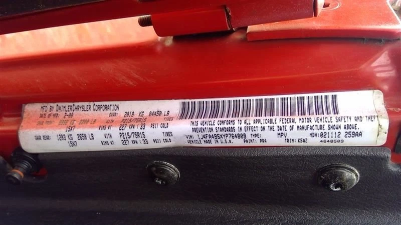 Radiator Fits 97-06 WRANGLER 1854851 Foto 4 de 4