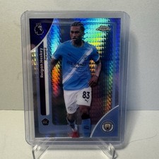 Topps Chrome Premier League Chrome 2026 Reigan Heskey Prism Refractor Man City