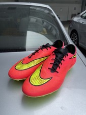 Nike Hypervenom Red Men's Football Soccer Cleats Medium Width US 10