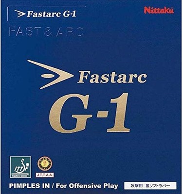 Nittaku Fastark G-1 Table Tennis Rubber Inner Soft Tension Red Extra Thick NEW