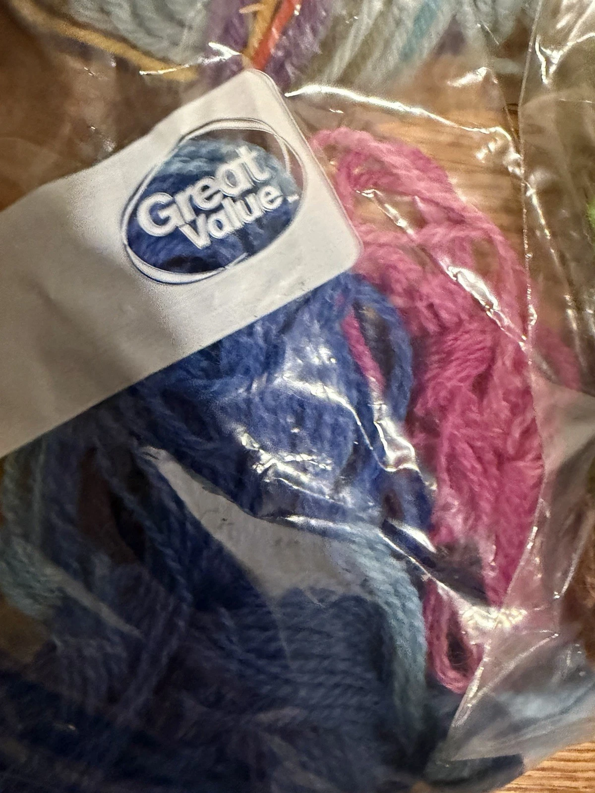 Mixed Scrap Yarn & Crewel Thread Craft Destash Lot image 4