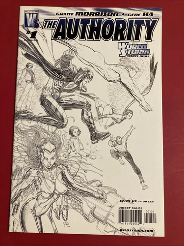 The Authority #1 Variant Cover - Wonderful New Condition - Wildstorm   Comics