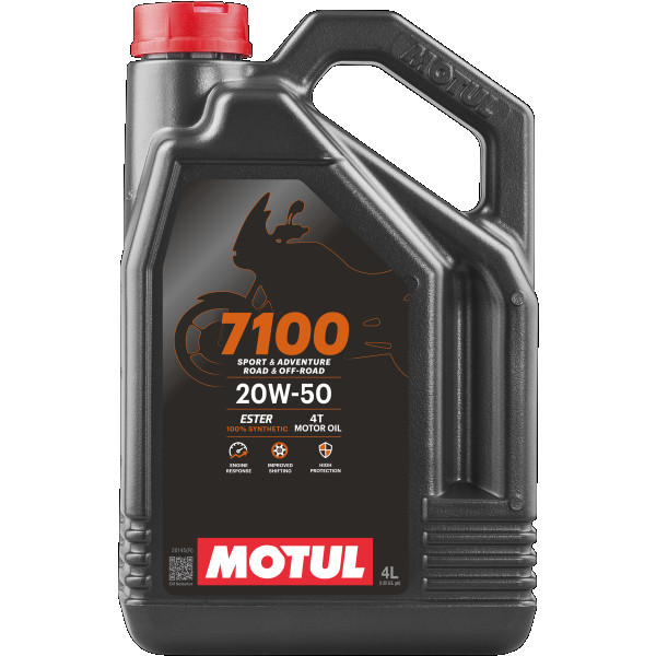 2x ✅Fits MOTUL OLEJE 104104 ENGINE OIL 20W-50 4L 7100 4T MOTUL   ⭐UK Seller⭐
