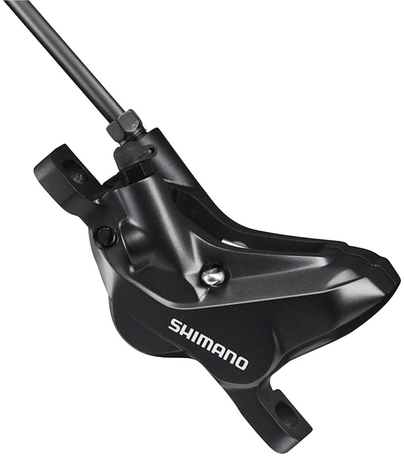 Shimano BR-MT420 Hydraulic Disc Brake Caliper - 4-Piston Post Mount Mineral 11690₽