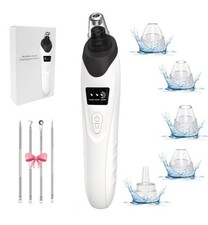 Blackhead Remover Pore Vacuum,Facial Pore Cleaner-5 Suction Power,5 Probes, USB